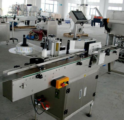 1 zij Automatische Etiketteringsmachine de Plastic Botlle-Machine van de Stickerautomaat