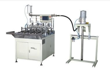 Pvc die van filterkappen/het Uitdelen de Filterproductielijn van de Machinelucht lijmen