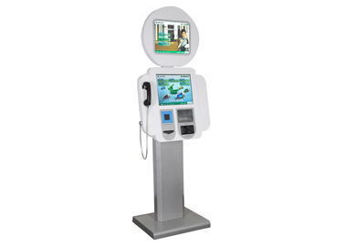 Van de robotvorm de Kiosken Van verschillende media, Streepjescodescanner en Telefoon S802