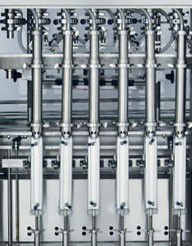 Automatische pneumatische vloeibare zuiger vullen Machine 2 hoofden, met 6 m standaard transportband