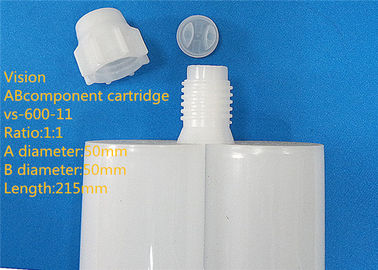 Ab lijmt 600ml-1:1 Twee Patroon van de de Patroonab Lijm van de Componenten de Epoxypatroon Dubbele