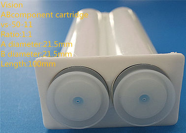 versus-50-11 1:1 twee dubbele epoxy plastic ab de patroonlengte 21.5mm van de componenten epoxypatroon ab