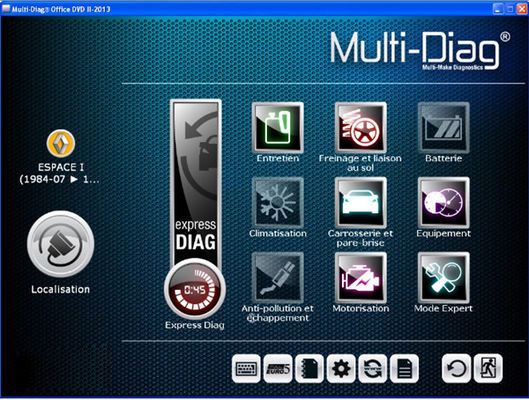 Multi-Diag Kenmerkende Scanner van de Toegangsj2534 de Auto Universele Auto