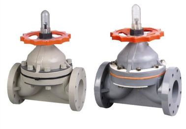 De hydraulische Klep van het Waterkerings Plastic Diafragma voor Industrieel en Sanitaire Olie en Gas