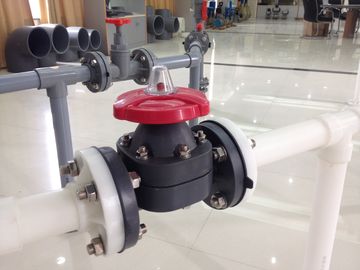Miniatuur Industriële het Diafragmaklep van Solenoïdepvc met Gietijzer/Nylon Compressor