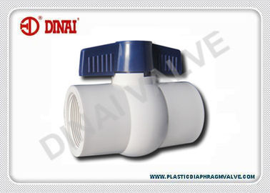 De Plastic Kogelklep van pvc voor Water 1/2“ aan 4“, DIN/ANSI/JIS/BS
