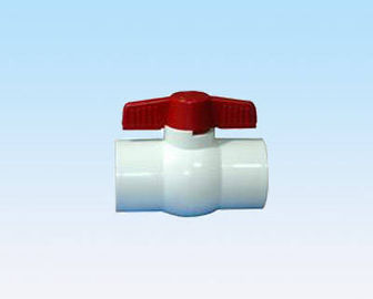 Compacte 1/2“ ~ 4“ de Ware Unie Plastic Kogelklep die van pvc Voor Watervoorziening drijven