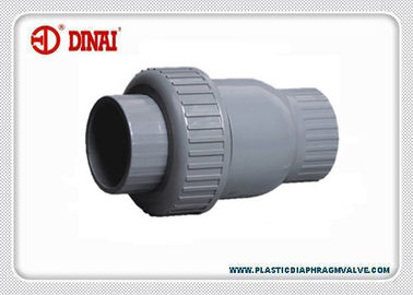 Kleppen van de de Balcontrole van pvc/van UPVC kiezen de Plastic Unie Eind, Contactdoos/Draad uit