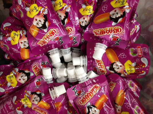 De aangepaste Gelei Verpakkende Tribune spuit omhoog Zak in Gelamineerd Plastiek